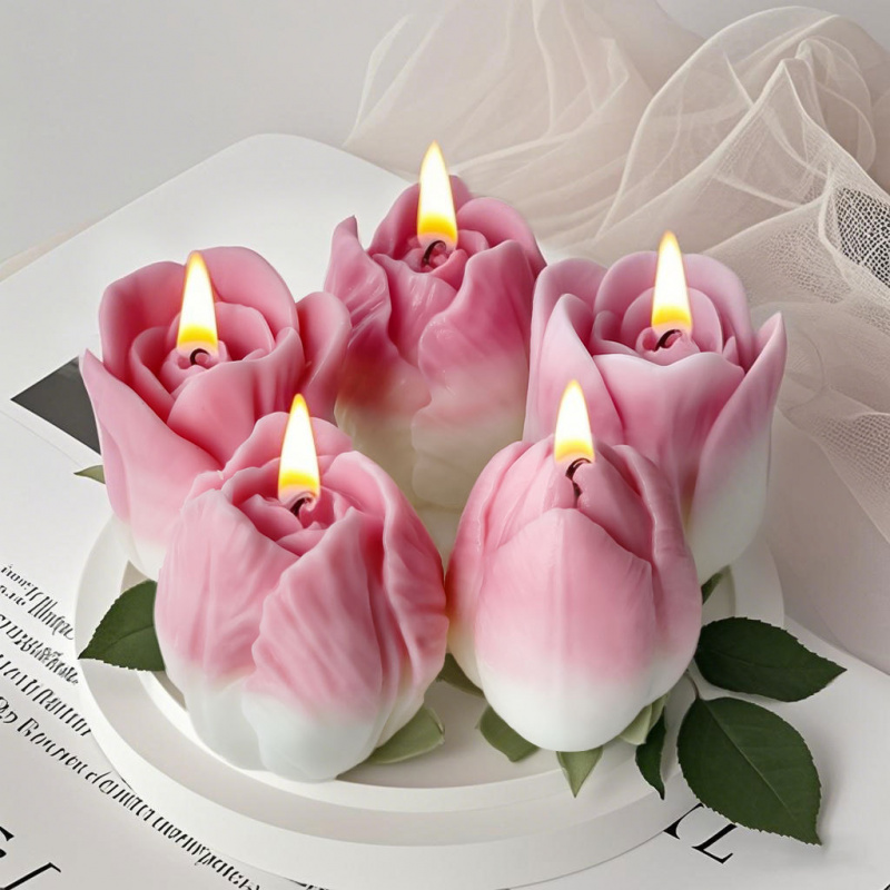 2026 New 3D Tulip Silicone Can – Soap Making Lye recenzja i cena