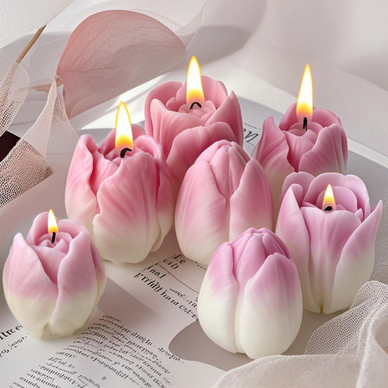 2026 New 3D Tulip Silicone Can – Soap Making Lye recenzja i cena